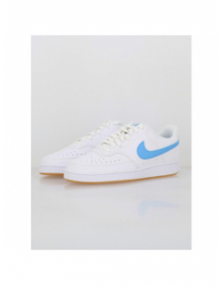 Baskets court vision blanc bleu homme - Nike