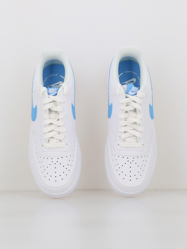 Baskets court vision blanc bleu homme - Nike