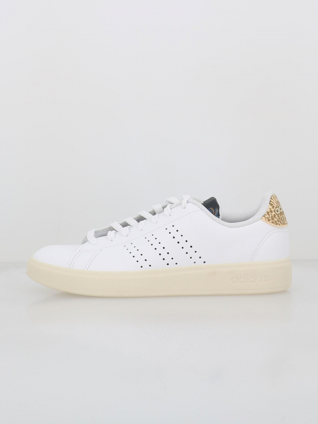 Baskets advantage 2.0 animal blanc femme - Adidas