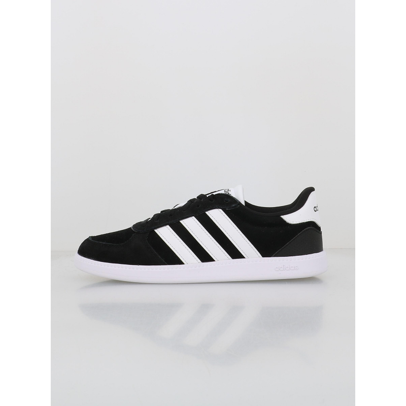 Baskets breaknet sleek suédé noir femme - Adidas