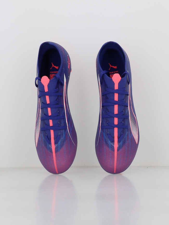 Chaussures de football ultra match fg ag bleu - Puma