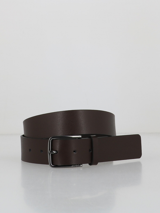 Ceinture en cuir gerik marron homme - Hugo