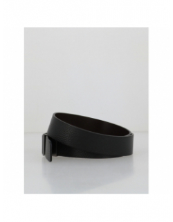 Ceinture en cuir garlond noir homme - Hugo