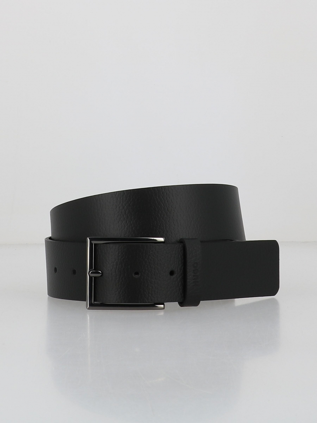 Ceinture en cuir giaspo noir homme - Hugo