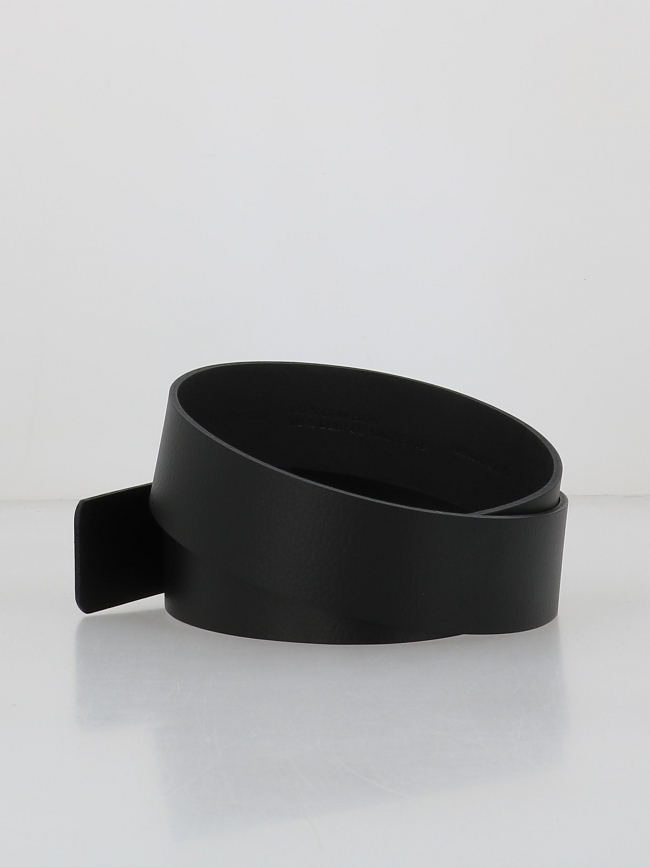 Ceinture en cuir giaspo noir homme - Hugo