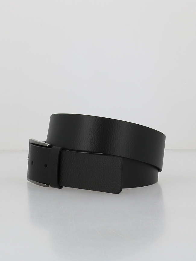 Ceinture en cuir giaspo noir homme - Hugo