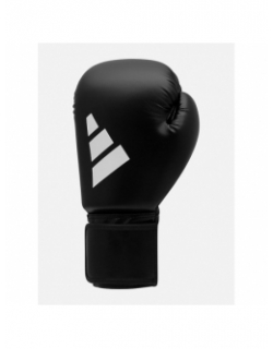 Kit boxe avec gants bandes et protège dents noir blanc - Adidas