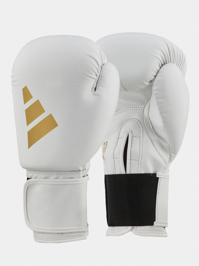 Gants de boxe speed 50 blanc et or - Adidas