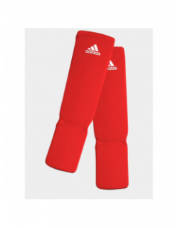 Protège-tibias et pied rouge - Adidas