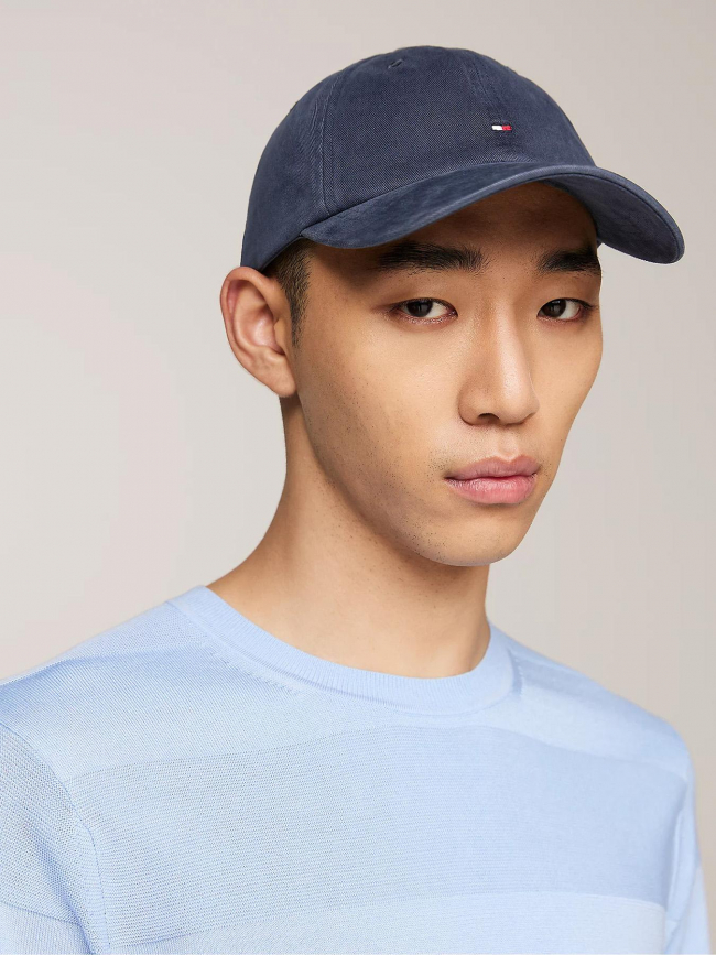 Casquette flag soft 6 panel bleu - Tommy Hilfiger