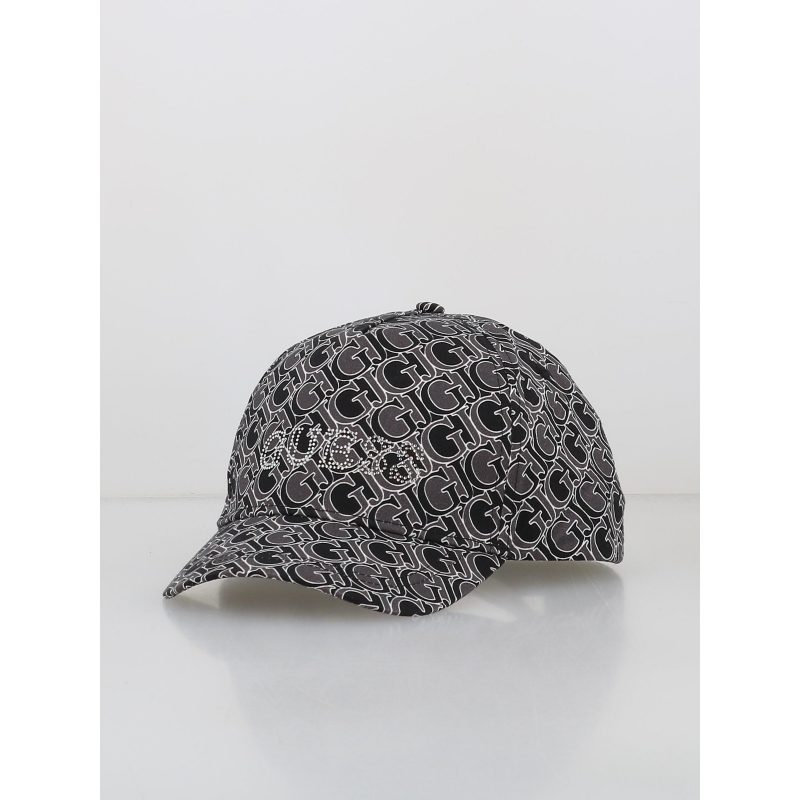 Casquette baseball coton gris femme - Guess