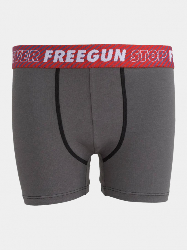 Pack de 3 boxers ultra stretch multicolore enfant - Freegun