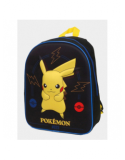 Sac à dos 3d pikachu noir enfant - Pokémon