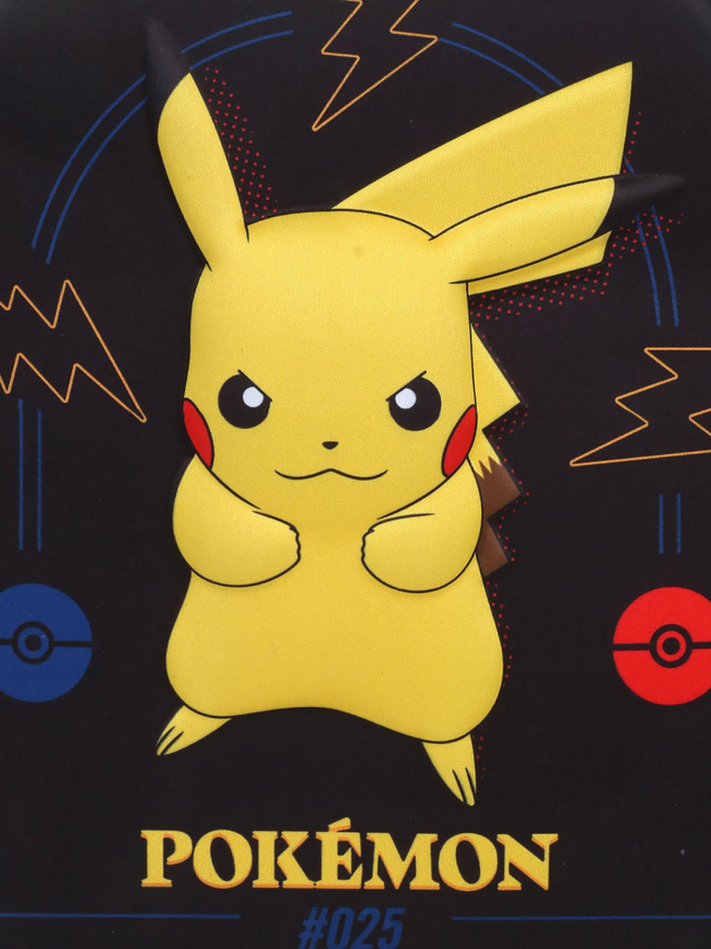 Sac à dos 3d pikachu noir enfant - Pokémon