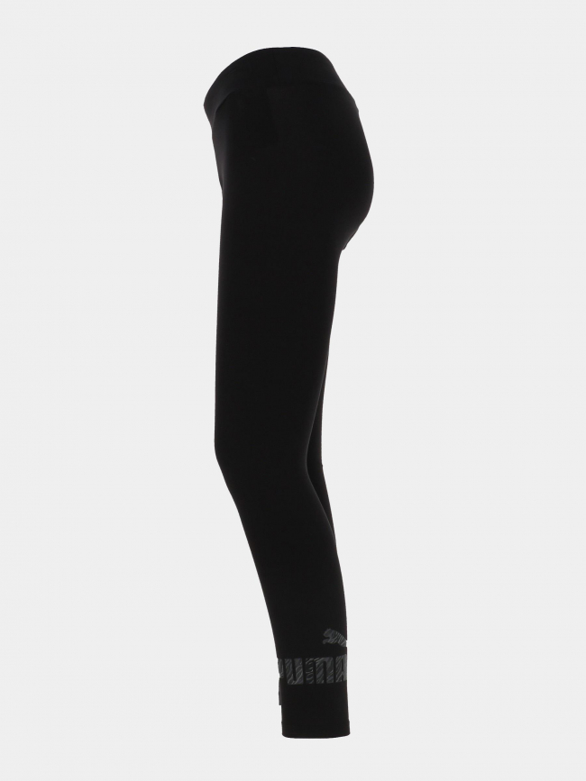 Legging de sport logo animal noir fille - Puma