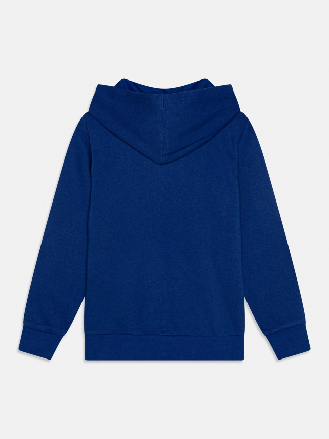 Sweat à capuche petit logo brodé bleu marine enfant - Champion