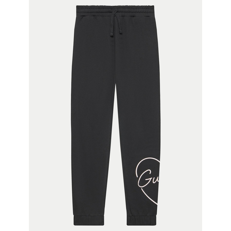 Jogging logo brodé active noir fille - Guess