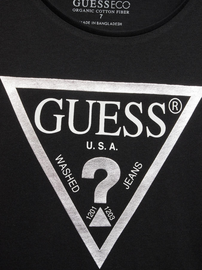 T-shirt core noir fille - Guess