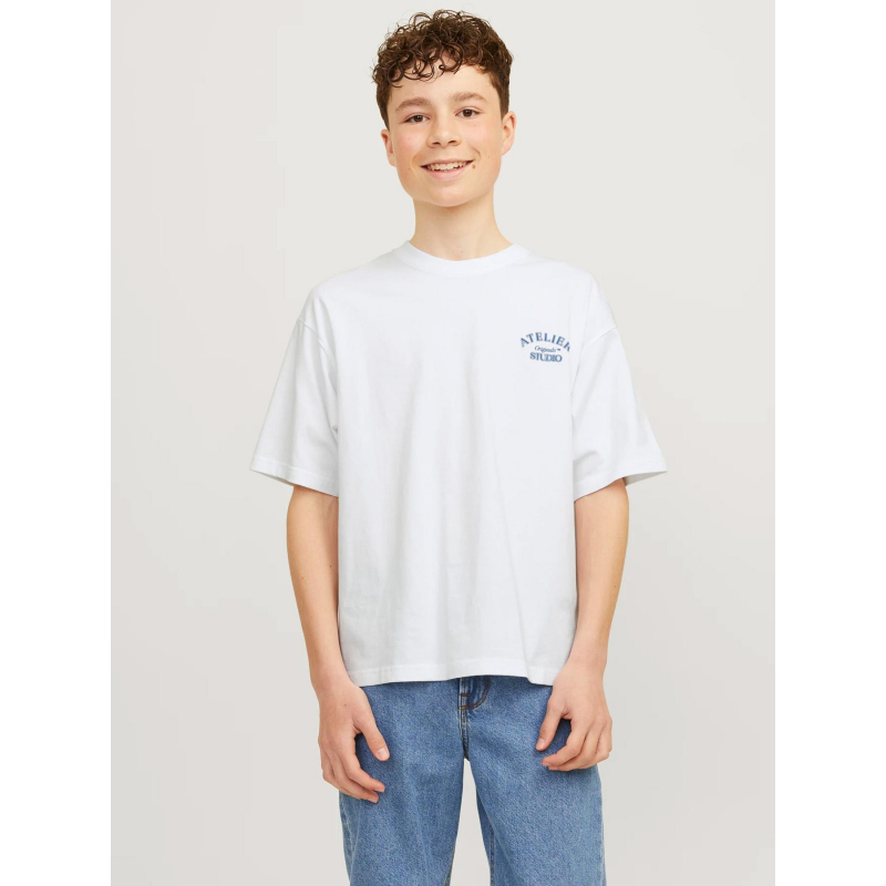 T-shirt brooklyn back blanc enfant - Jack & Jones