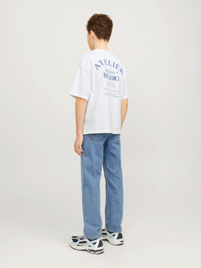 T-shirt brooklyn back blanc enfant - Jack & Jones