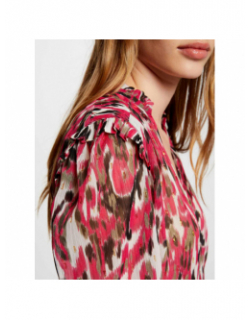 Blouse otina rose femme - Morgan