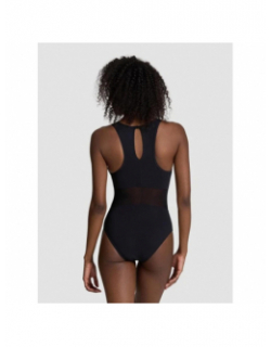 Maillot de bain 1 pièce water touch noir femme - Arena