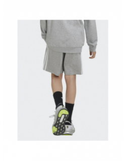 Short jogging colorblock gris enfant - Adidas