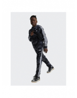 Sweat à capuche camo ft hd gris enfant - Adidas