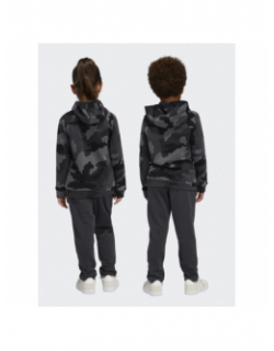 Ensemble sweat et jogging camo gris enfant - Adidas