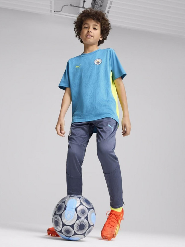 Maillot d'entrainement mcfc bleu enfant - Puma