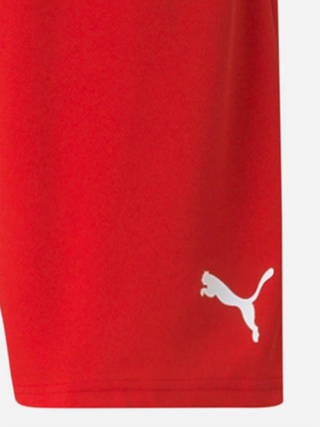 Short de football teamrise rouge enfant - Puma