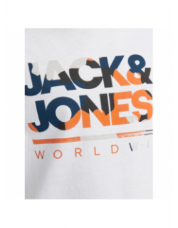 T-shirt jjluke blanc enfant - Jack & Jones