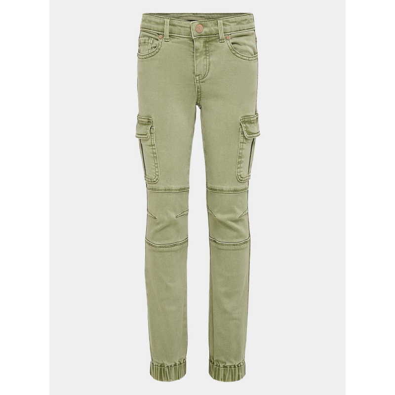 Pantalon cargo missouri vert fille - Only