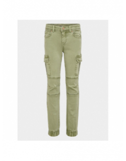 Pantalon cargo missouri vert fille - Only