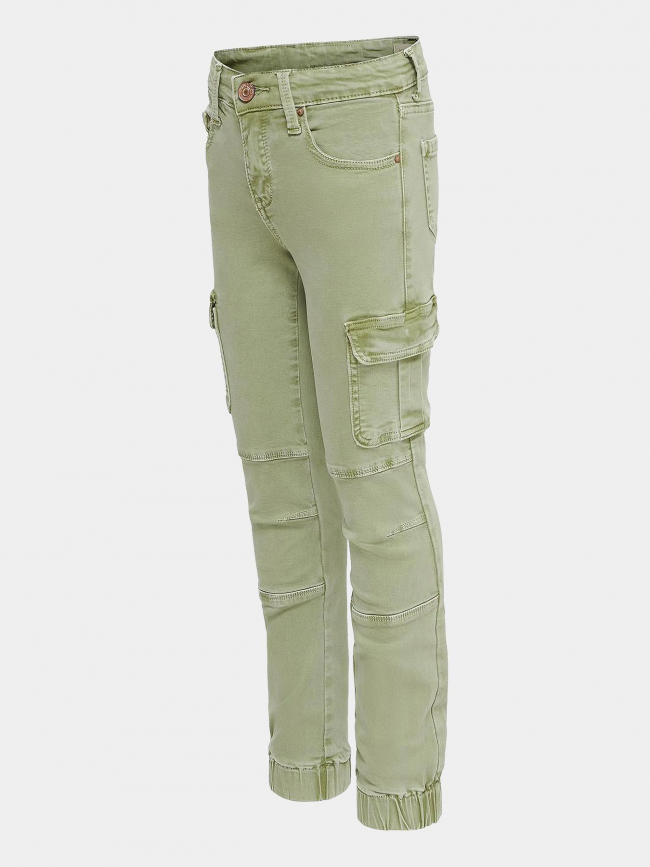 Pantalon cargo missouri vert fille - Only