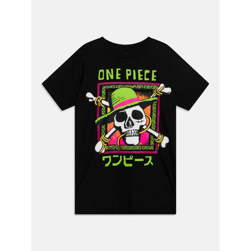 T-shirt mamba one piece noir garçon - Name It