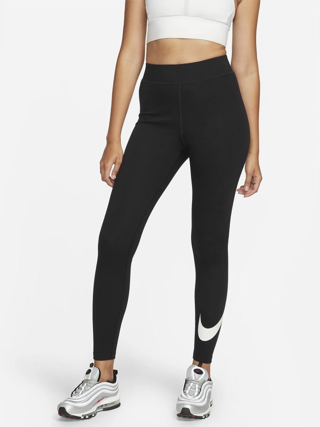 Legging de sport nsw swoosh taille haute noir femme - Nike