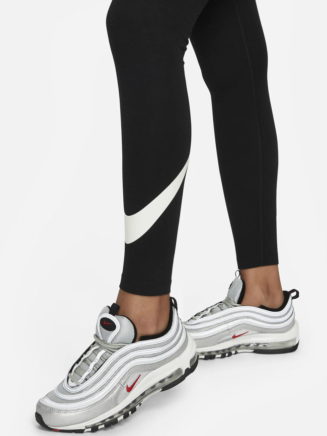 Legging de sport nsw swoosh taille haute noir femme - Nike