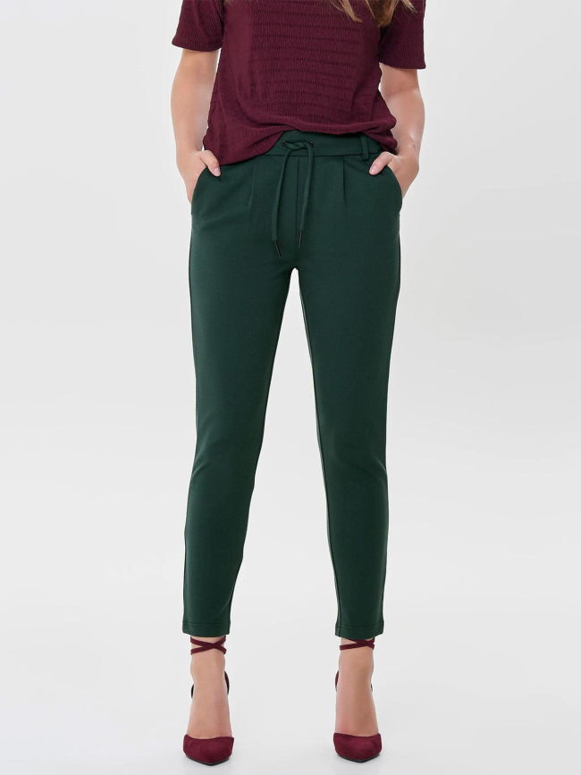 Pantalon pop trash life easy vert femme - Only