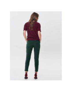 Pantalon pop trash life easy vert femme - Only