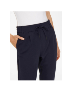 Pantalon pop trash life easy bleu marine femme - Only