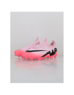 Chaussures de football zoom vapor 15 fg/mg rose enfant - Nike