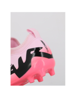 Chaussures de football zoom vapor 15 fg/mg rose enfant - Nike