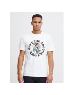 T-shirt éléphant regular fit blanc homme - Blend