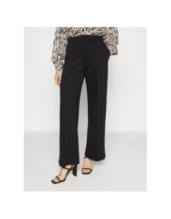 Pantalon ihkate sus office wide noir femme - Ichi