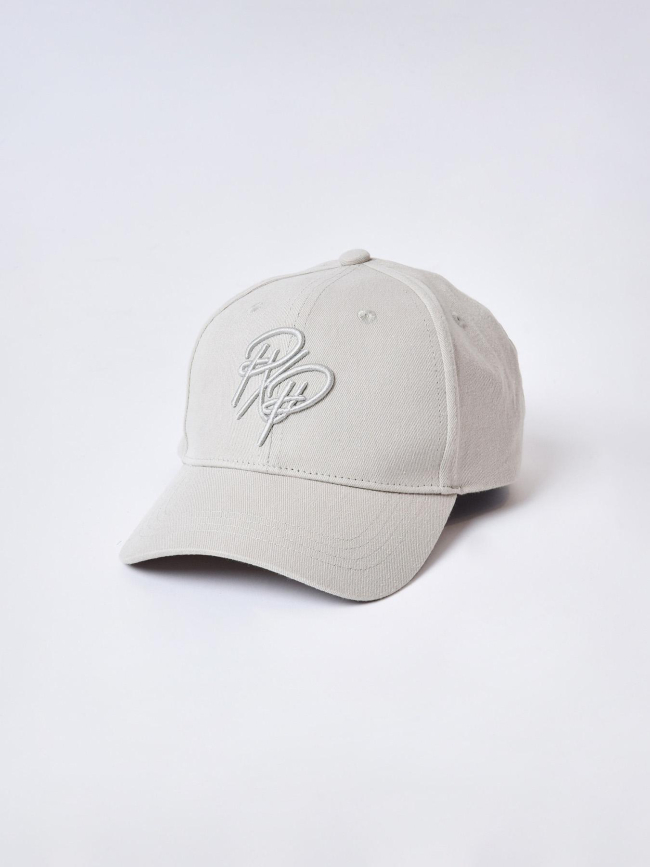 Casquette logo brodé beige homme - Project X Paris