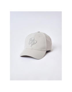 Casquette logo brodé beige homme - Project X Paris