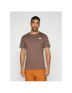 T-shirt redbox marron homme - The North Face