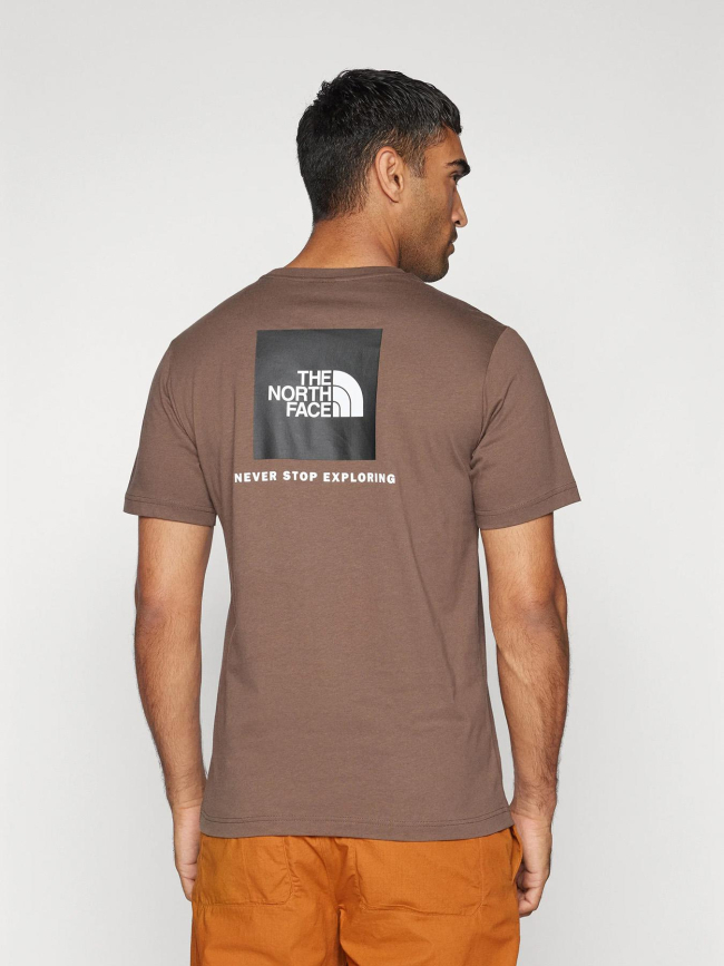 T-shirt redbox marron homme - The North Face