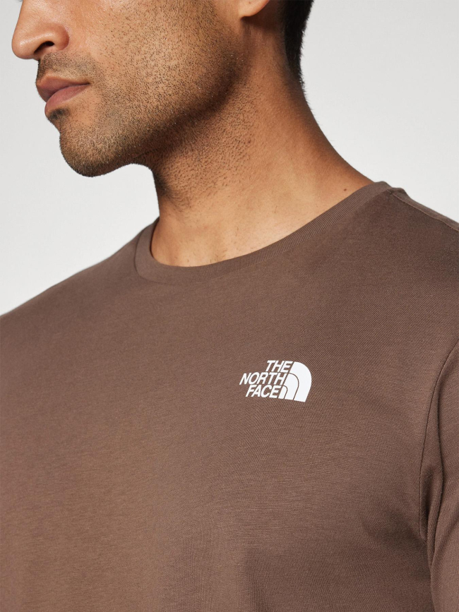 T-shirt redbox marron homme - The North Face